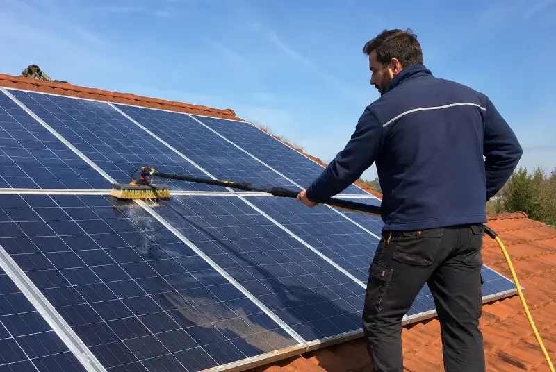 Nettoyage et entretien de panneaux solaires à Basse-Goulaine